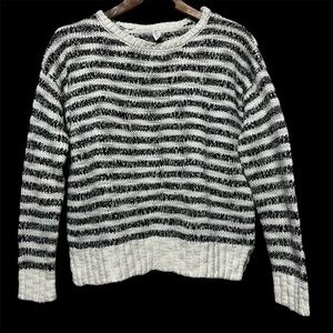 MID 2010s AEROPOSTALE | Chunky Stripe Knit Sweater S